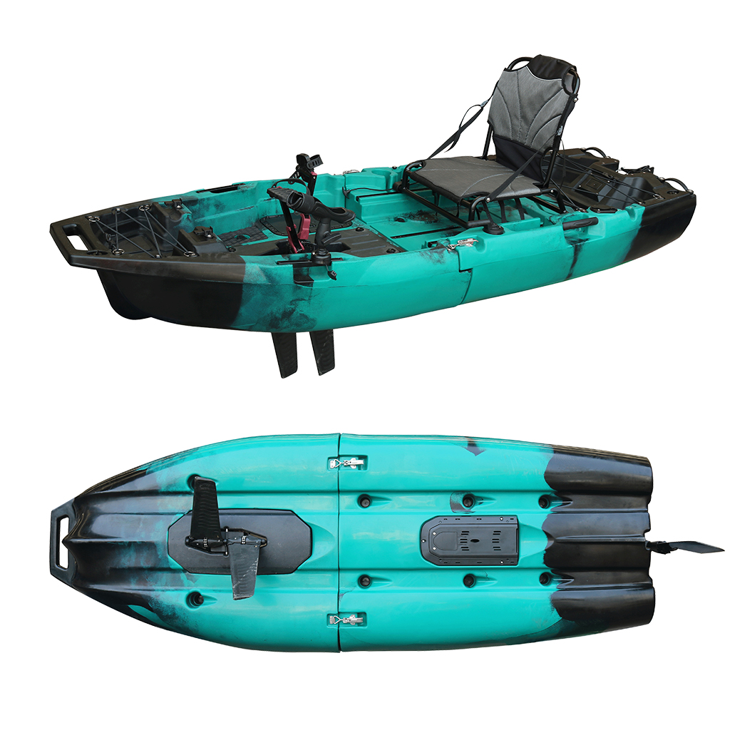 Fishing Kayak Sit On Top - 8피트 2.5미터 HDPE 모듈식 싯온탑 카약