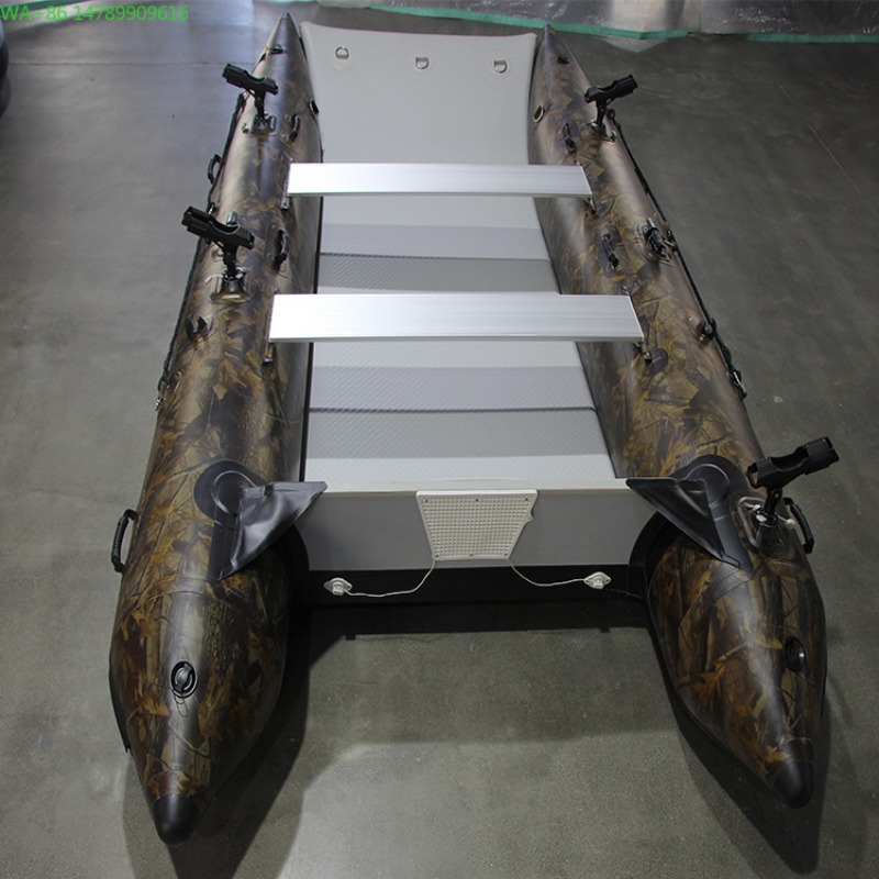 Fishing Kayak Inflatable - 고속 쌍동선형 고무보트 PVC 고무 어썰트