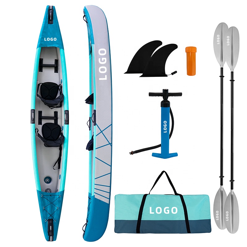 Fishing Kayak Sit In - 드롭 스티치 카약 풍선 카누 2인용