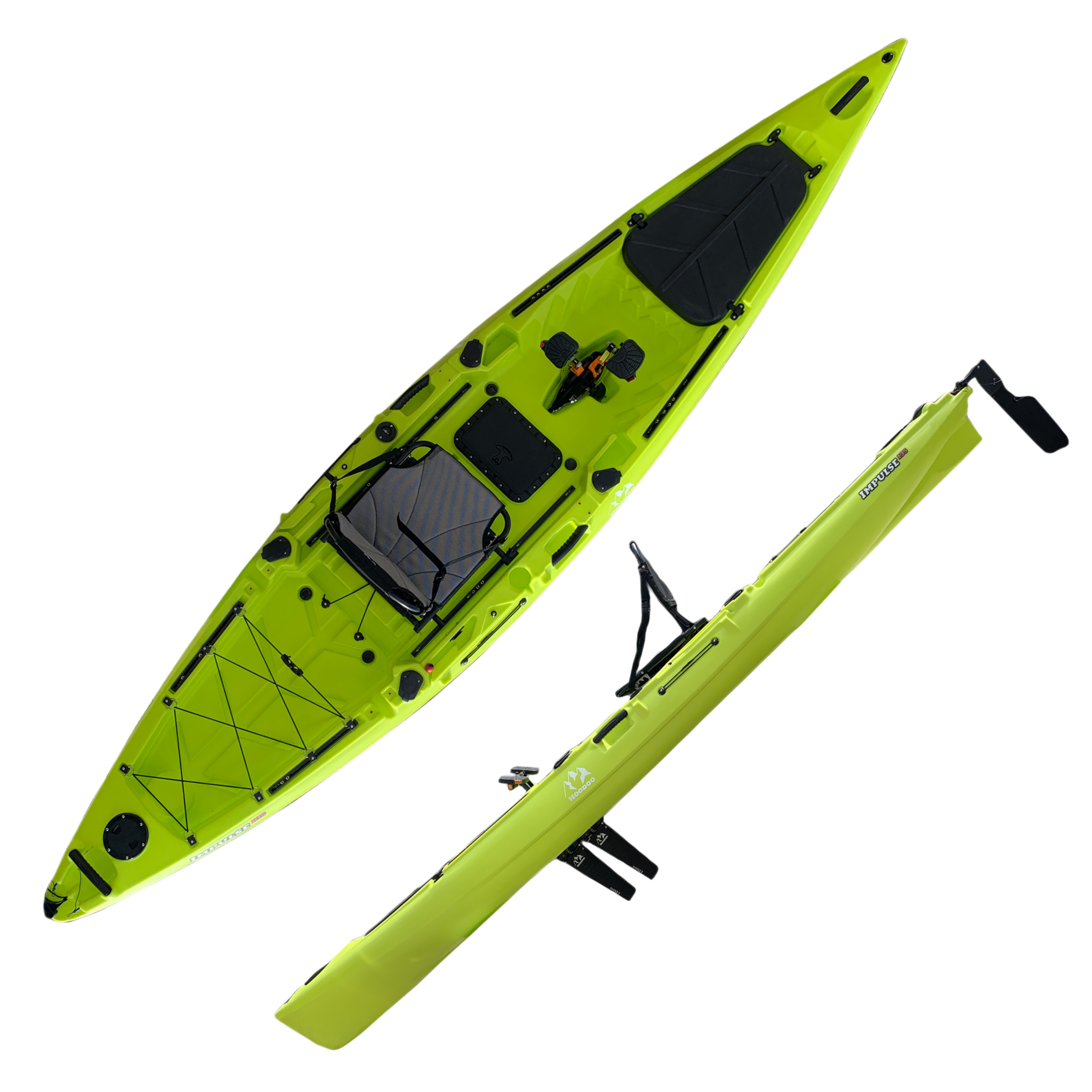 Fishing Kayak Pedal Drive - 제로 카약 1 인용 페달 드라이브