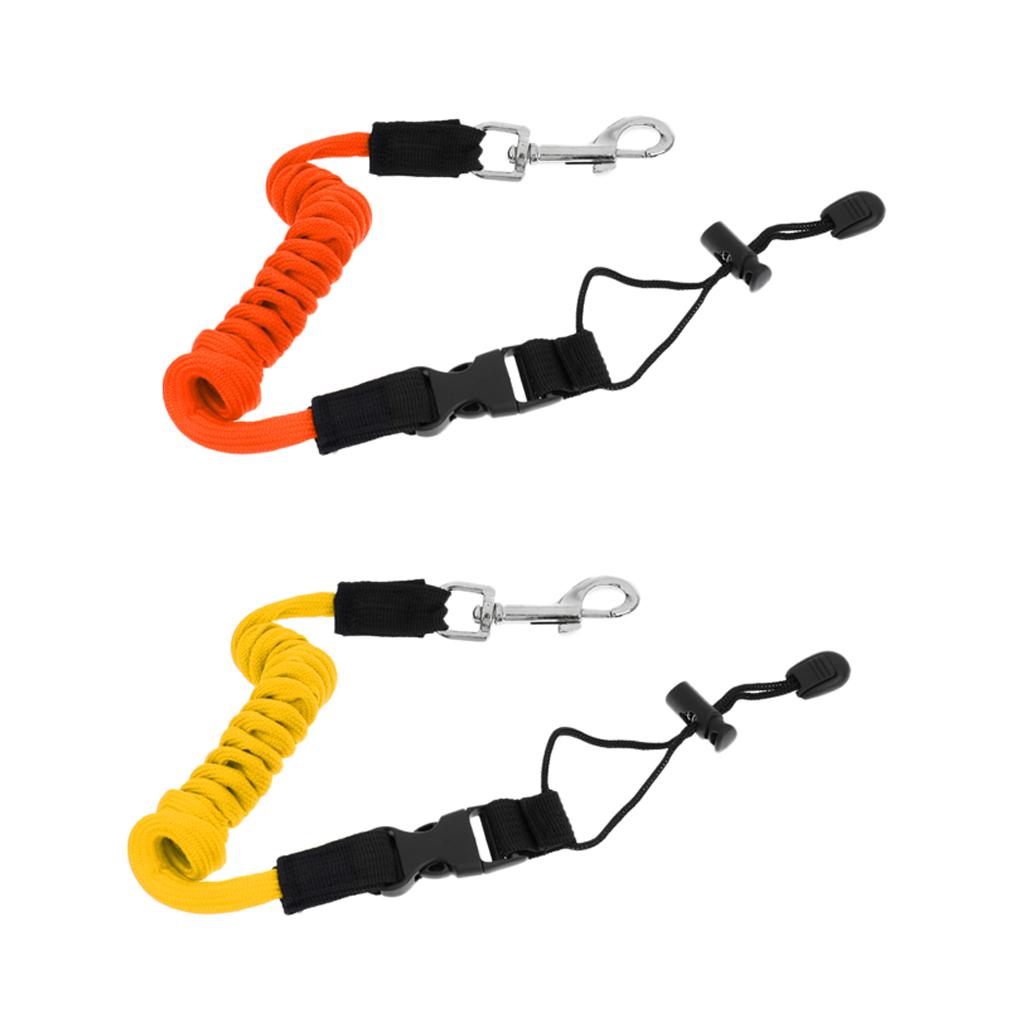 Fishing Kayak Paddle Leash - 카약 패들 끈 TPU 코일 코드