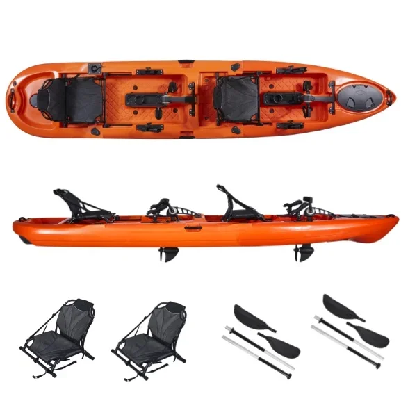 Fishing Kayak Pedal Drive - 더블 카약 페달 낚시 보트 카누,
