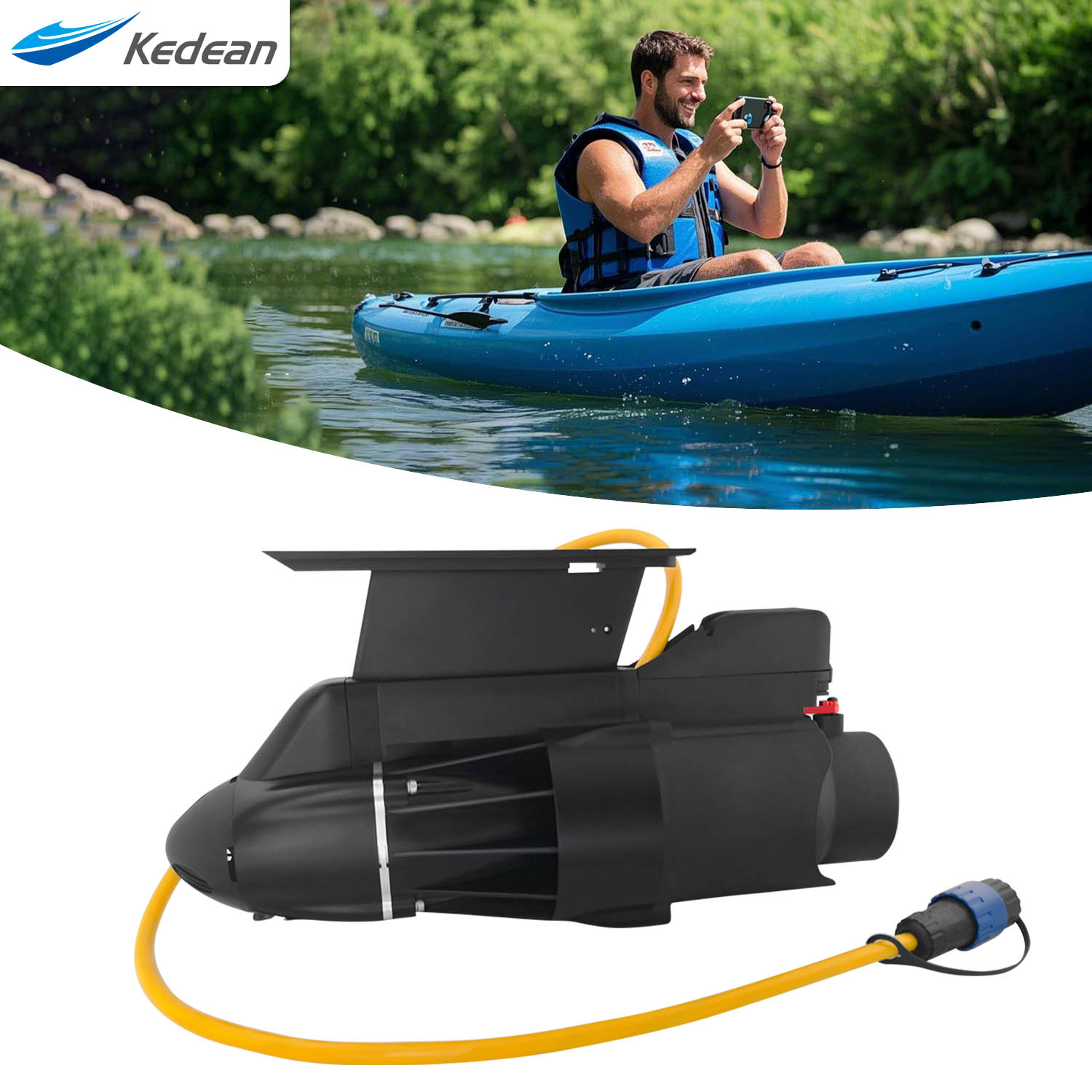 Fishing Kayak Trolling Motor - 낚시 보트용 방향성 전기 트롤링 모터,