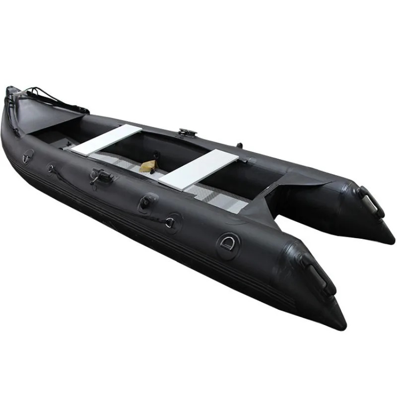 Fishing Kayak Pedal Drive - 4미터 맞춤형 풍선 카약, 2~3인승, PVC