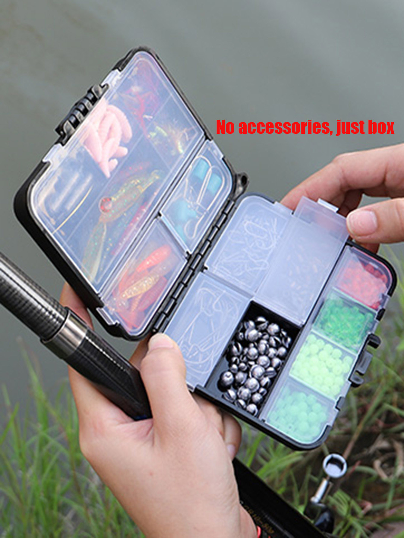 Fishing Kayak Crate - 작은 태클 박스 주최자 미니 태클
