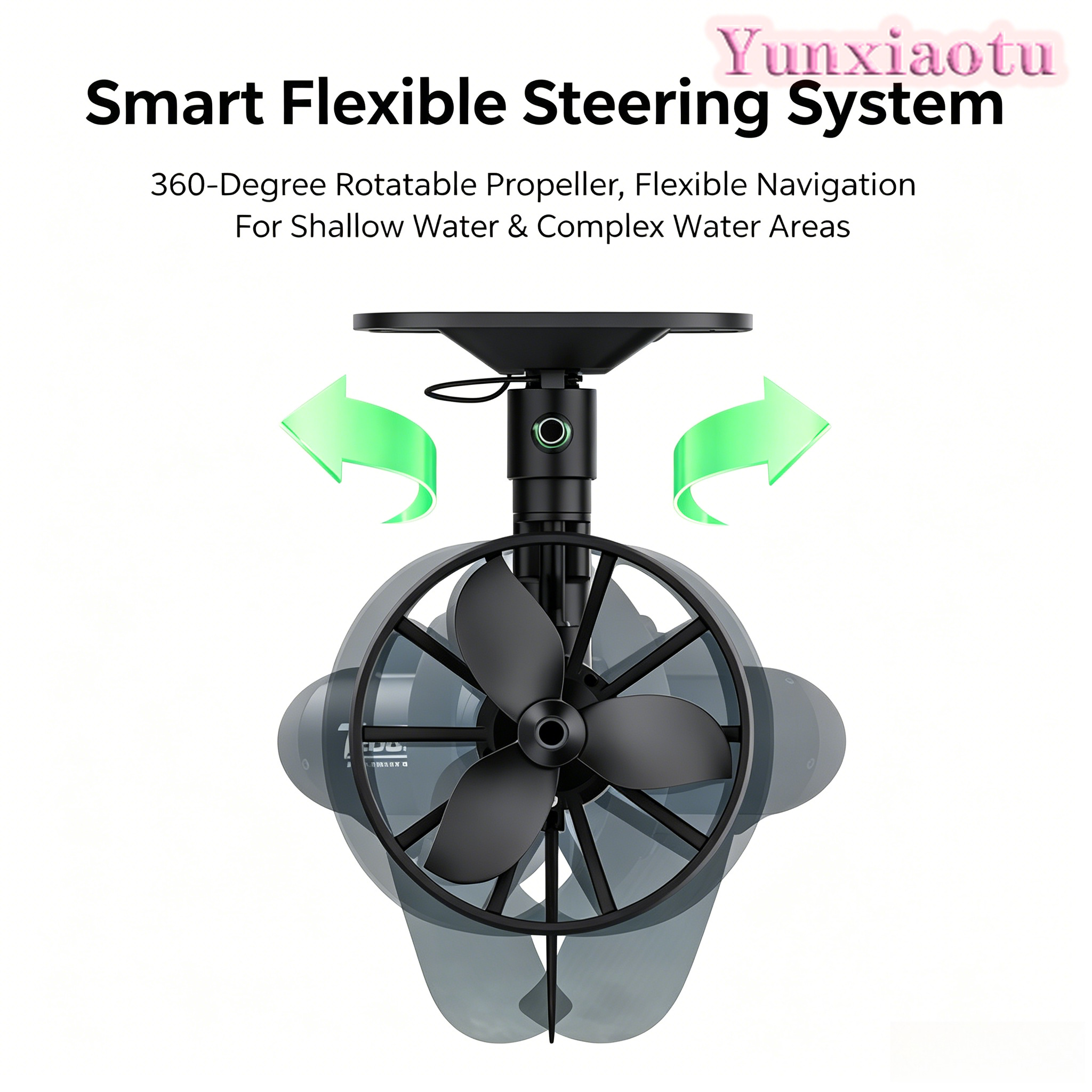 Fishing Kayak Trolling Motor - 무선 원격 브러시리스 카약 트롤링 모터