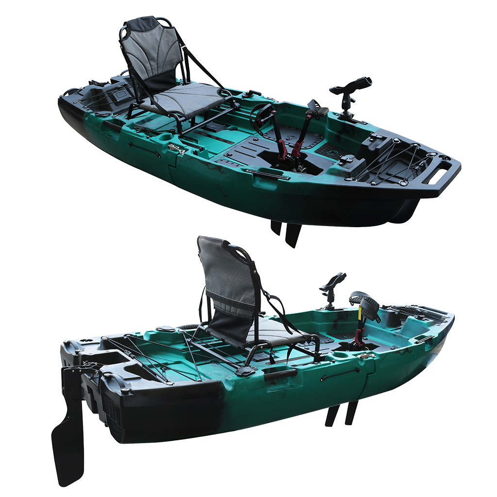 8피트 2.5미터 HDPE 모듈식 싯온탑 카약 1인용  - Fishing Kayak Sit On Top 리뷰 및 가격