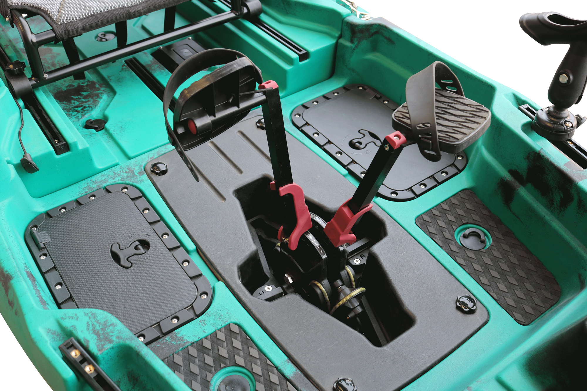 8피트 2.5미터 HDPE 모듈식 싯온탑 카약 1인용  - Fishing Kayak Sit On Top 리뷰 및 가격