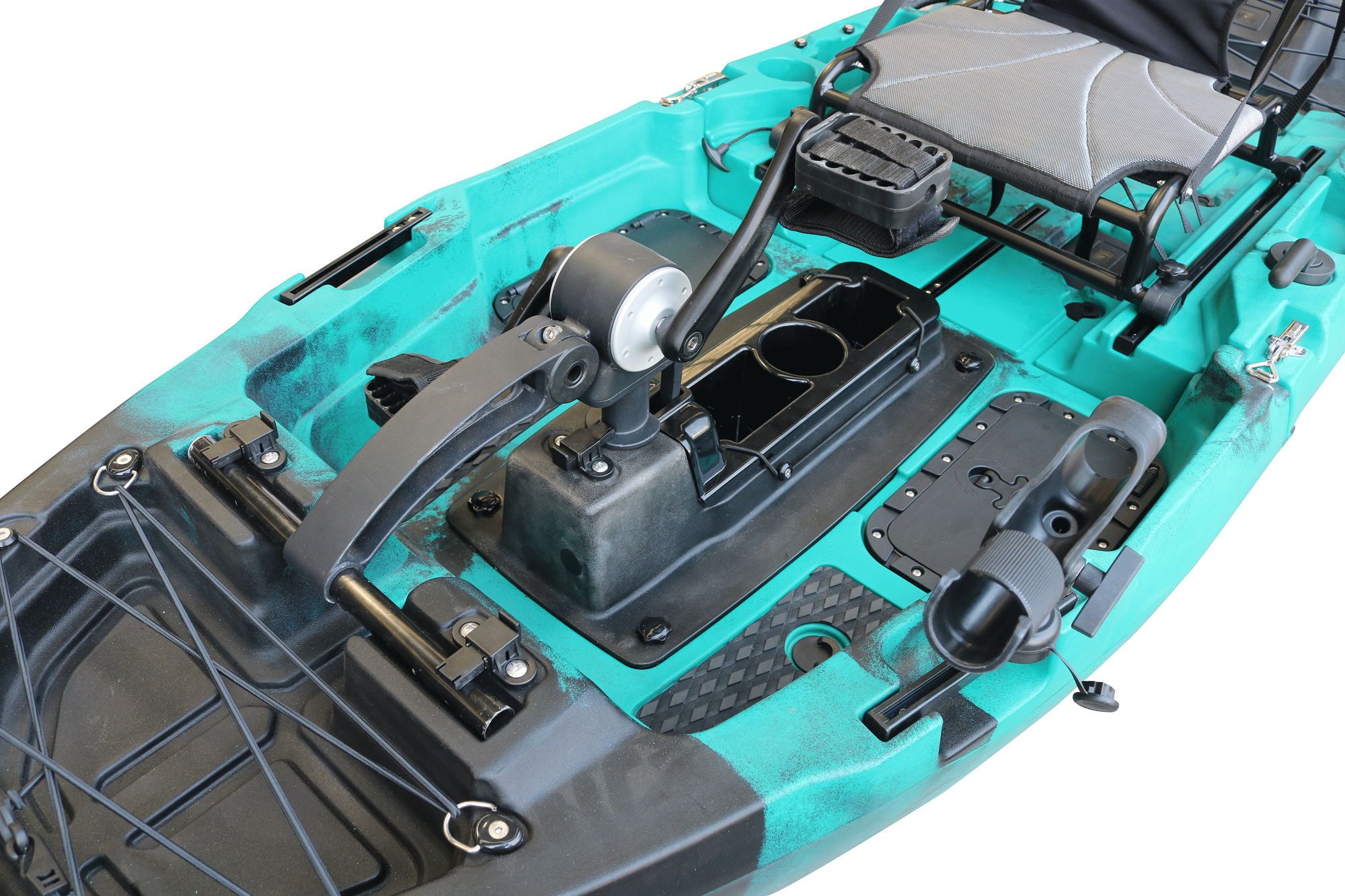 8피트 2.5미터 HDPE 모듈식 싯온탑 카약 1인용  - Fishing Kayak Sit On Top 리뷰 및 가격