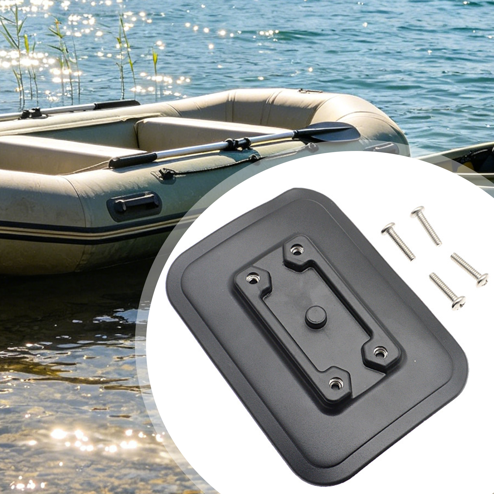 1세트 풍선 보트 낚싯대 홀더 고정 베이스 PVC 접착 - Fishing Kayak Rod Holder 리뷰 및 가격