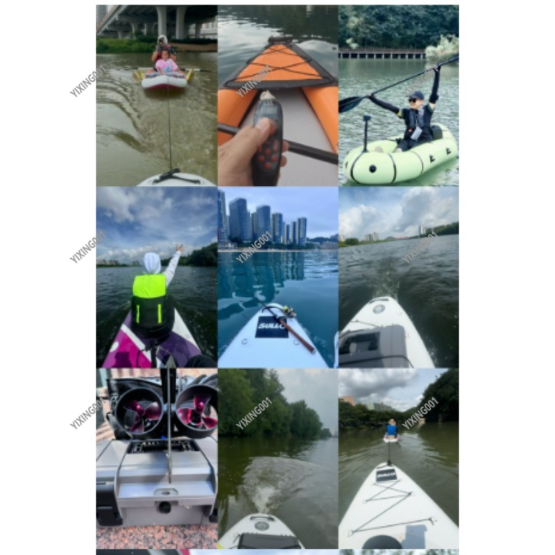 듀얼 프로펠러 카약 수중 추진기 브러시리스 전기 트롤링 - Fishing Kayak Trolling Motor 리뷰 및 가격