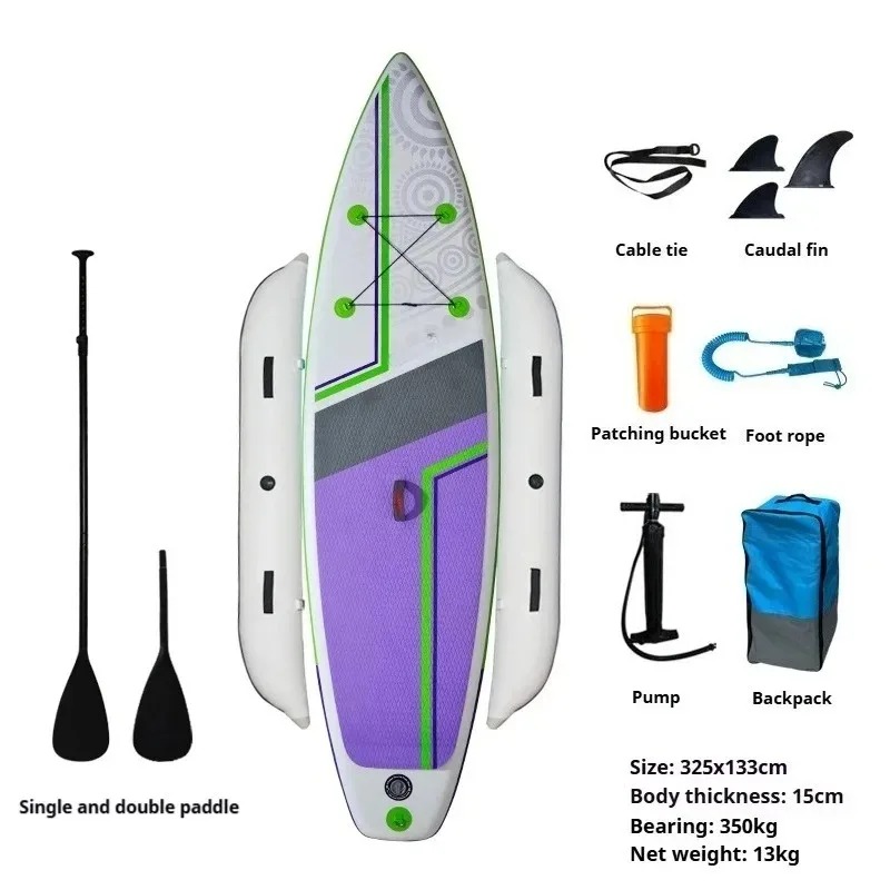 팽창식 SUP 카약 낚시 보드, 이중층 안티롤오버 디자 - Fishing Kayak Rod Holder 리뷰 및 가격