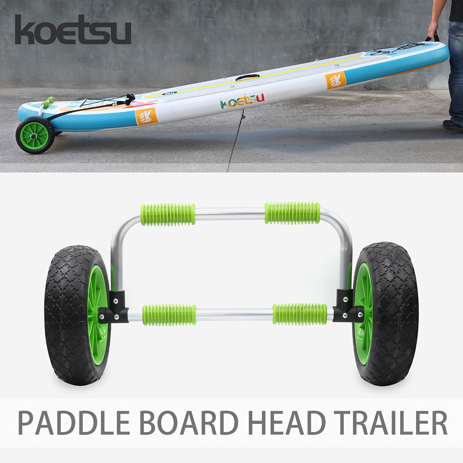 KOETSU 패들보드 운반용 돌리, 프론트 엔드 마운트 - Fishing Kayak Cart 리뷰 및 가격