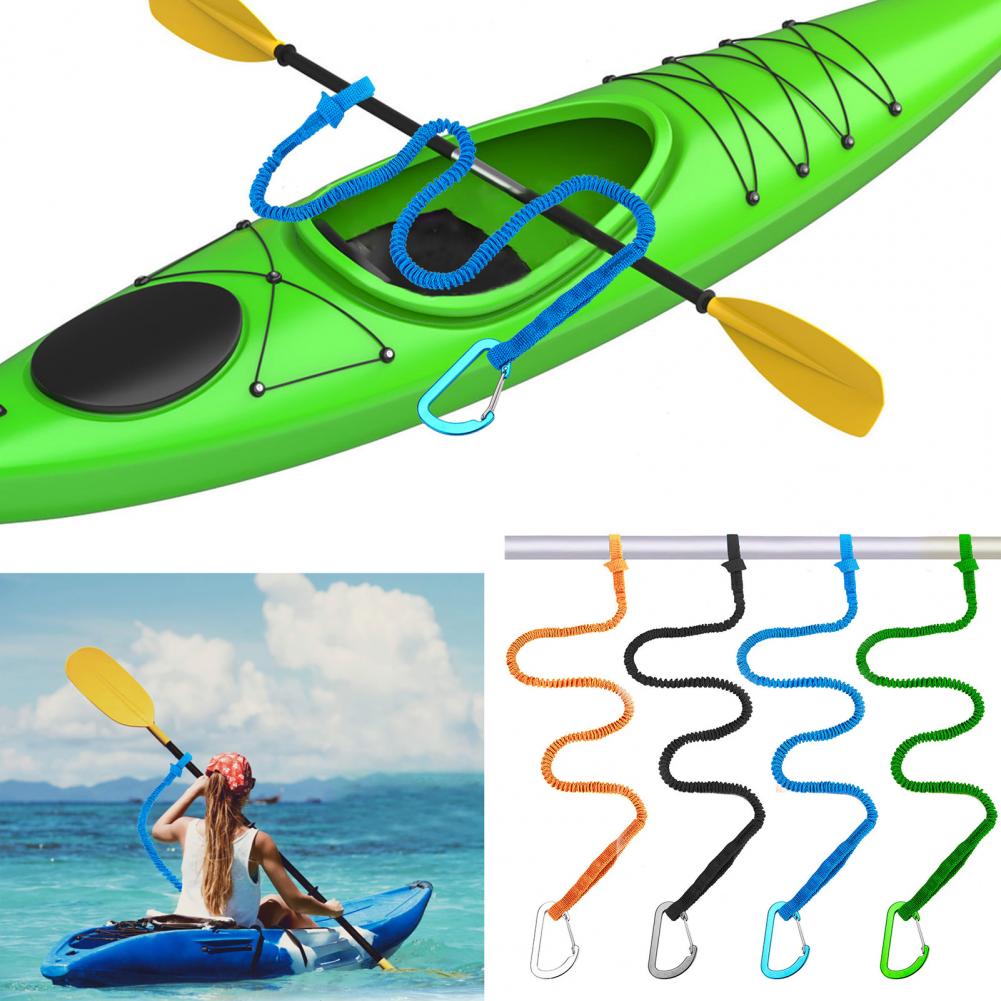 탄성 번지 스트랩 랜야드 로프, 카약 패들 가죽 끈,  - Fishing Kayak Paddle Leash 리뷰 및 가격