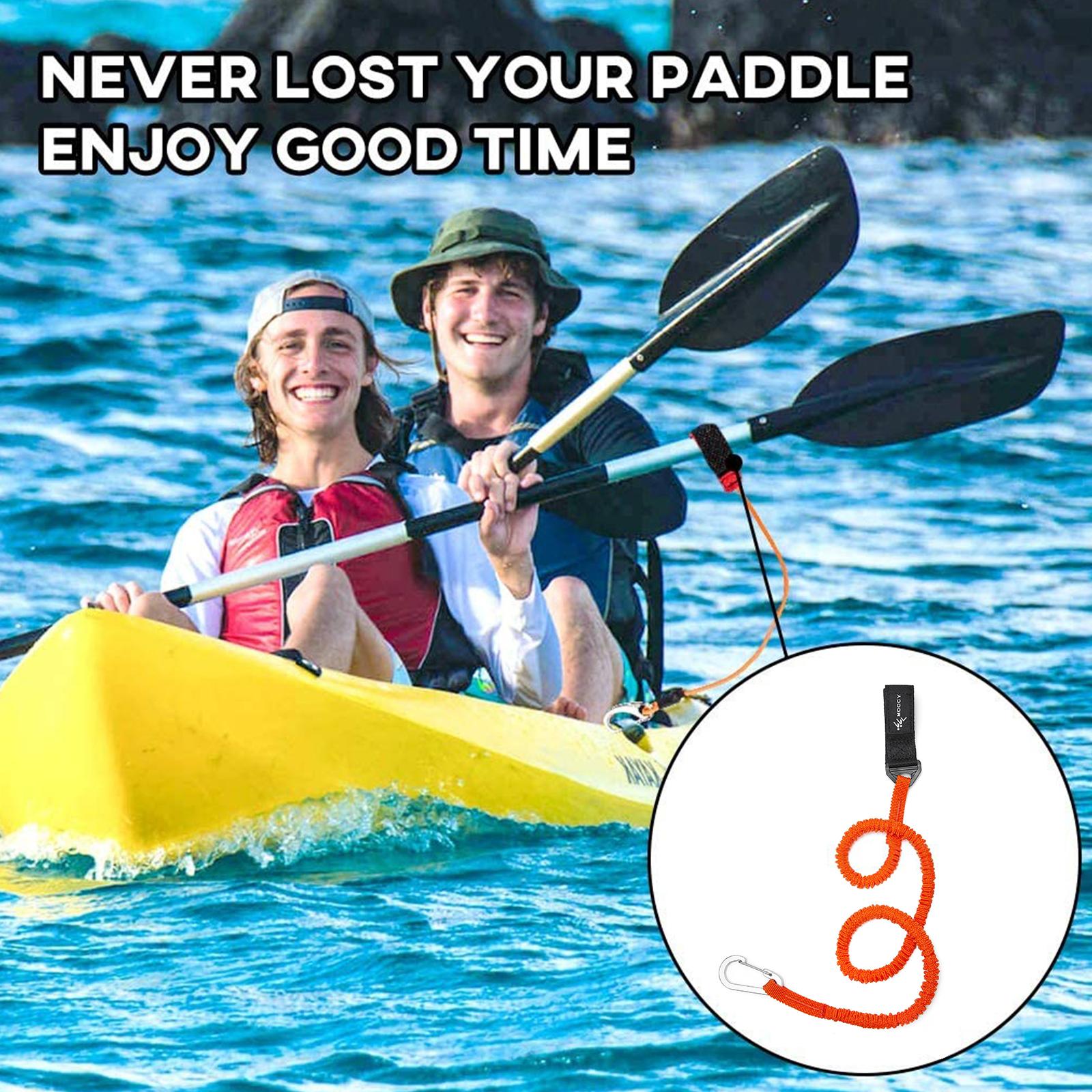 안전 고리가 있는 조절 가능한 탄성 카약 패들 끈, 낚 - Fishing Kayak Paddle Leash 리뷰 및 가격