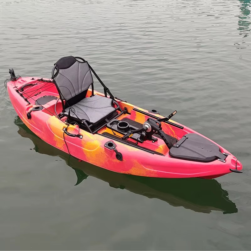 인기 상품 싱글 카약 12피트 낚시용 발 페달 구동 플 - Fishing Kayak Pedal Drive 리뷰 및 가격