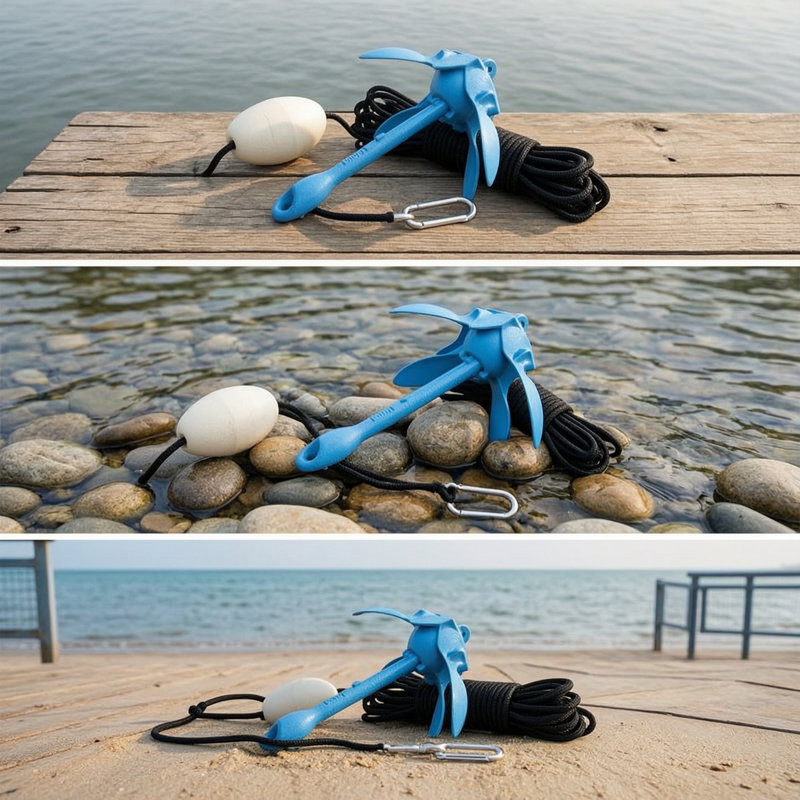 부표와 로프가 포함된 접이식 앵커 키트 카약 낚시용 보 - Fishing Kayak Storage Bag 리뷰 및 가격