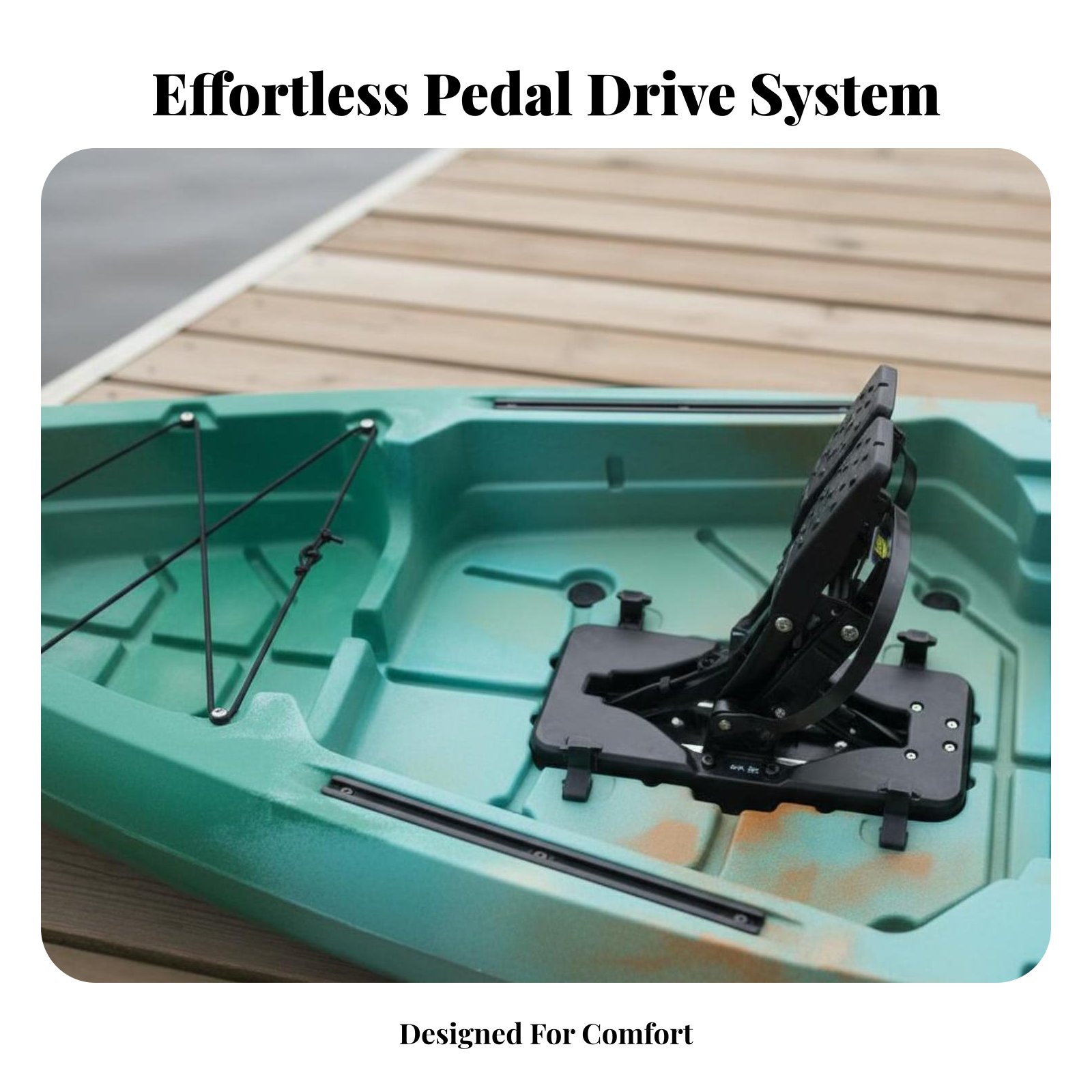페달 구동 낚시 보트 접이식 풍선 낚시 카약 풍선 페달 - Fishing Kayak Pedal Drive 리뷰 및 가격