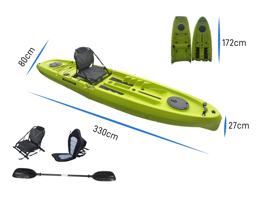 2025 신형 모듈식 카약 11피트 싯온탑 낚시 카약, - Fishing Kayak Sit On Top 리뷰 및 가격