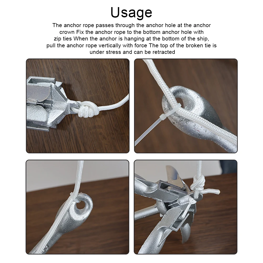 0.7KG 1.5KG 스테인레스 스틸 접이식 선박 앵커 - Fishing Kayak Anchor 리뷰 및 가격
