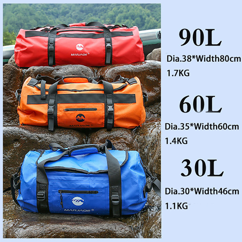 30L 60L 90L 방수 카약 가방 건조 안장 수하물 - Fishing Kayak Storage Bag 리뷰 및 가격