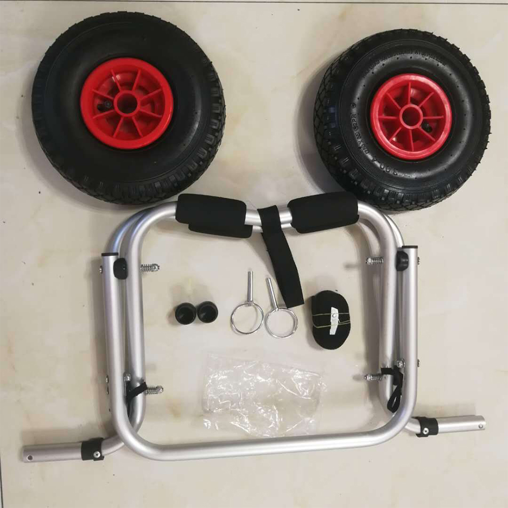 접이식 카약 카트 캐리어 조정 가능한 범용 카누 비치  - Fishing Kayak Cart 리뷰 및 가격