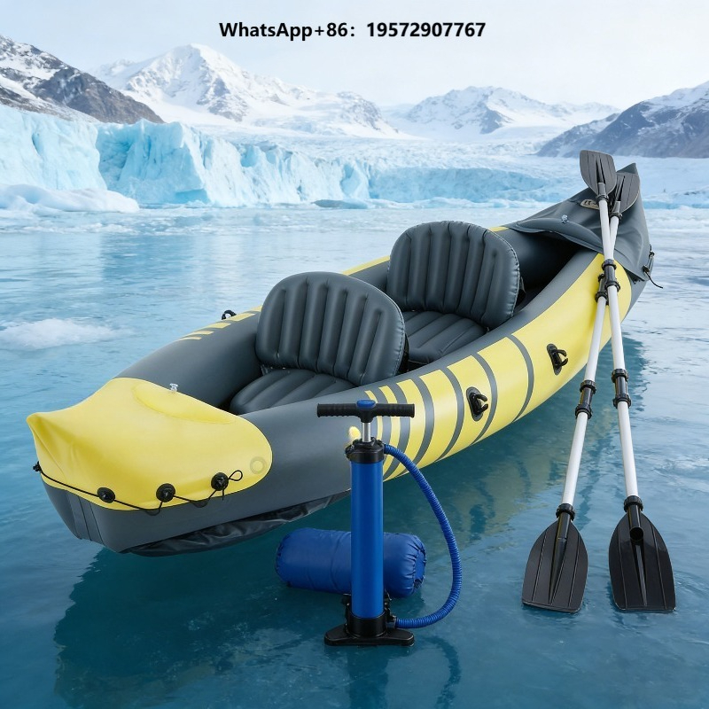 더블 시트 풍선식 낚시 카약, 호수, 강, 야외 수상  - Fishing Kayak Paddle 리뷰 및 가격