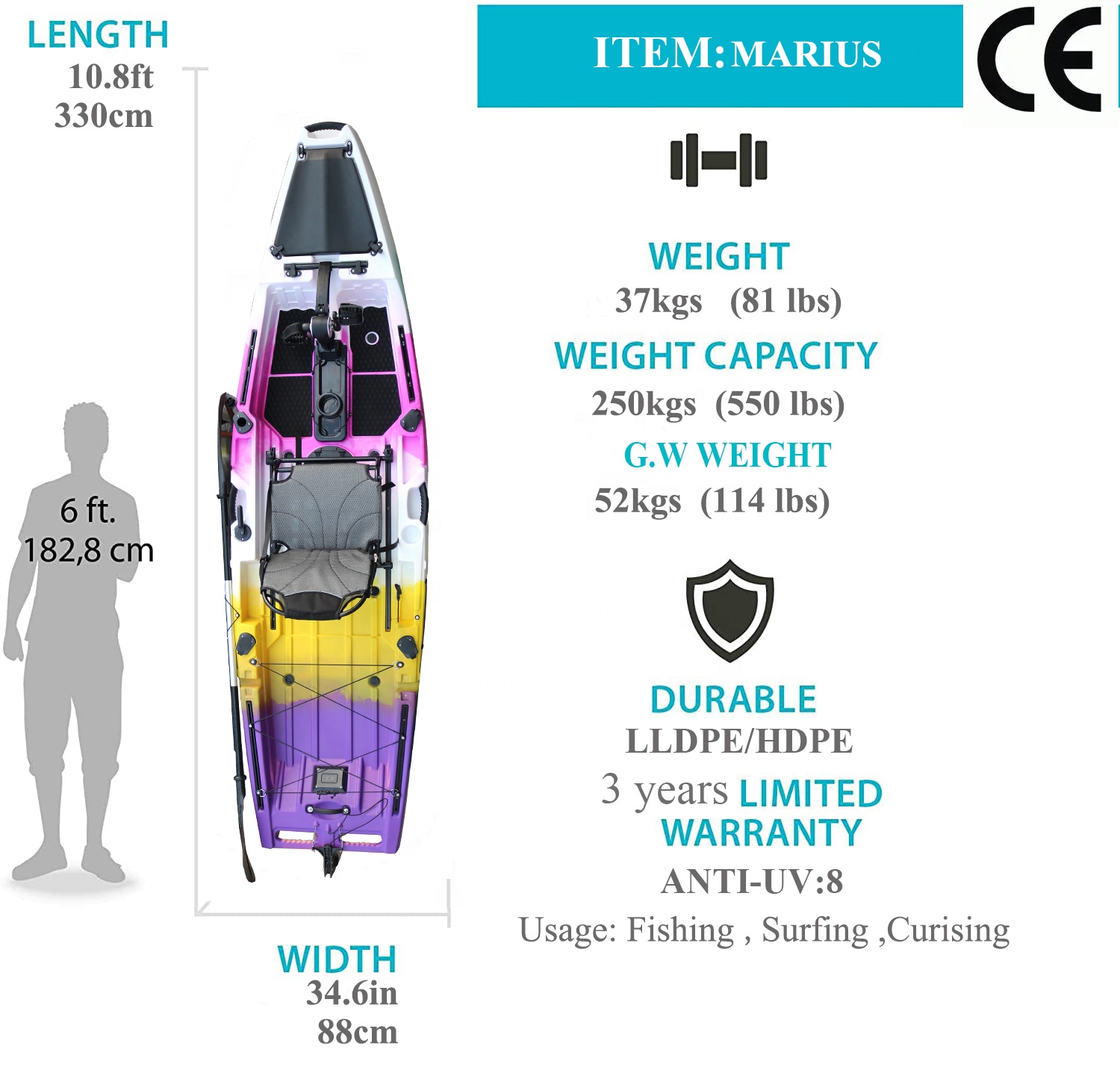 바이킹 10.5피트 낚시용 페달 카약 1인용 판매 HD - Fishing Kayak Pedal Drive 리뷰 및 가격