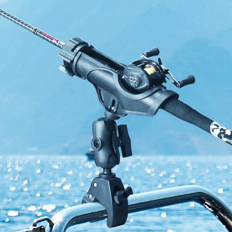 VIN 마운트 낚싯대 홀더 브래킷 360도 조절 가능, - Fishing Kayak Rod Holder 리뷰 및 가격