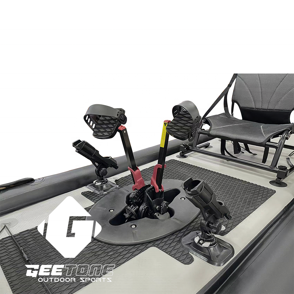 1000D PVC 풍선식 페달 드라이브 카약 GeeTo - Fishing Kayak Pedal Drive 리뷰 및 가격