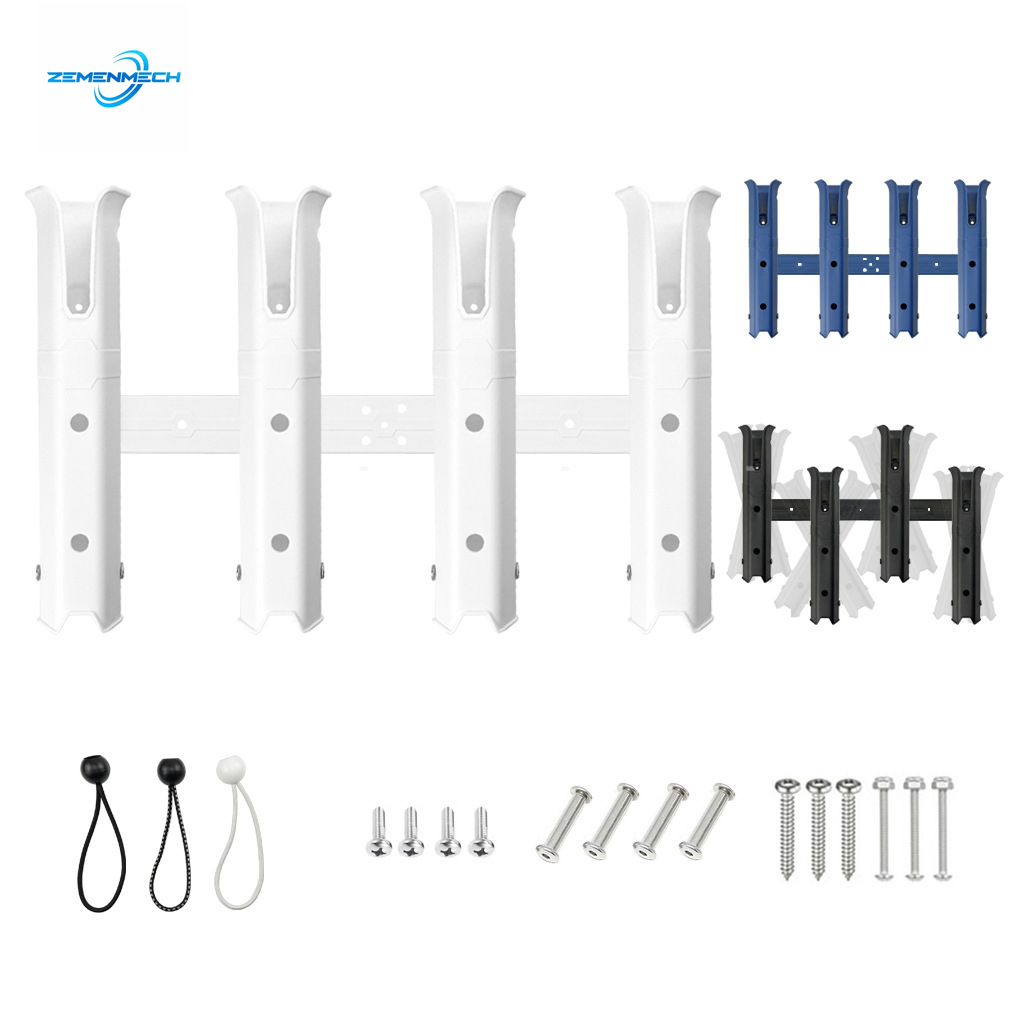 조절 가능한 4단 플라스틱 낚싯대 홀더 보트 낚싯대 랙 - Fishing Kayak Rod Holder 리뷰 및 가격