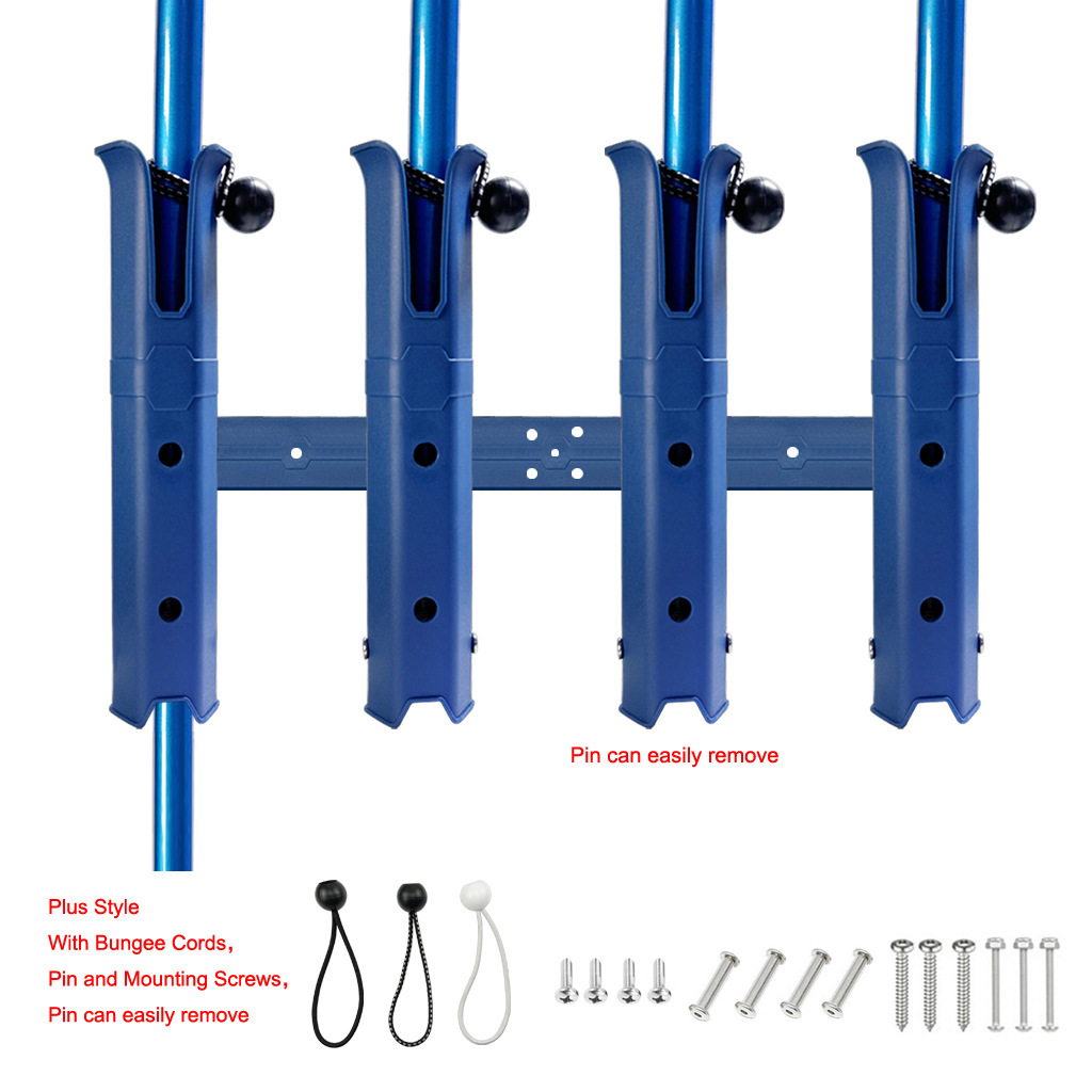 조절 가능한 4단 플라스틱 낚싯대 홀더 보트 낚싯대 랙 - Fishing Kayak Rod Holder 리뷰 및 가격