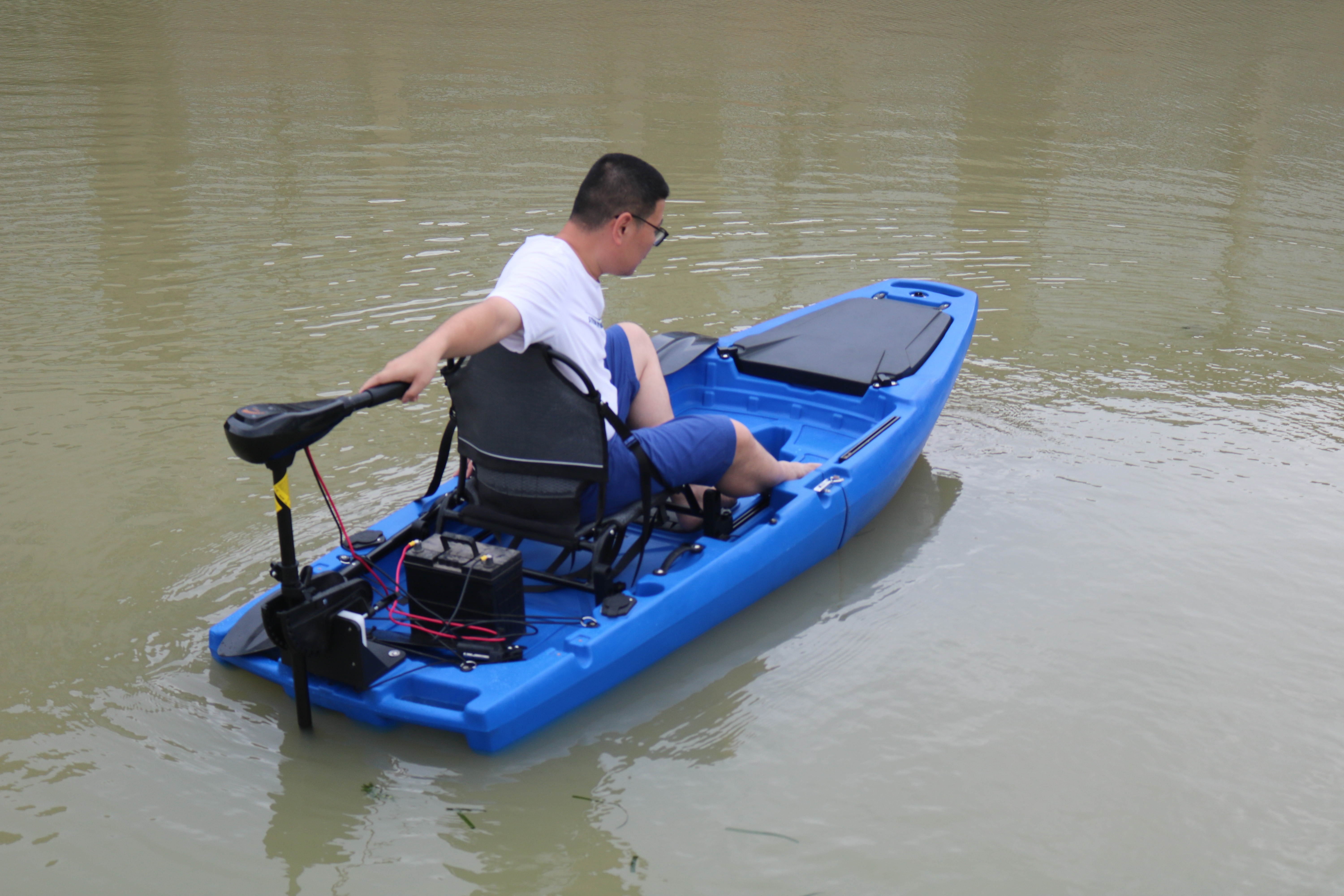 공장에서 분리 가능한 모듈식 페달 카약, 해양, 호수, - Fishing Kayak Sit On Top 리뷰 및 가격