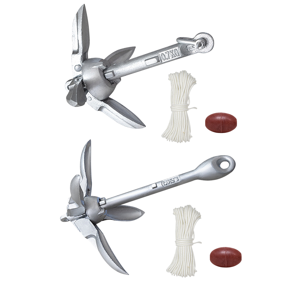 0.7/1.5KG 보트 앵커(65피트 해양 로프 및 부 - Fishing Kayak Anchor 리뷰 및 가격