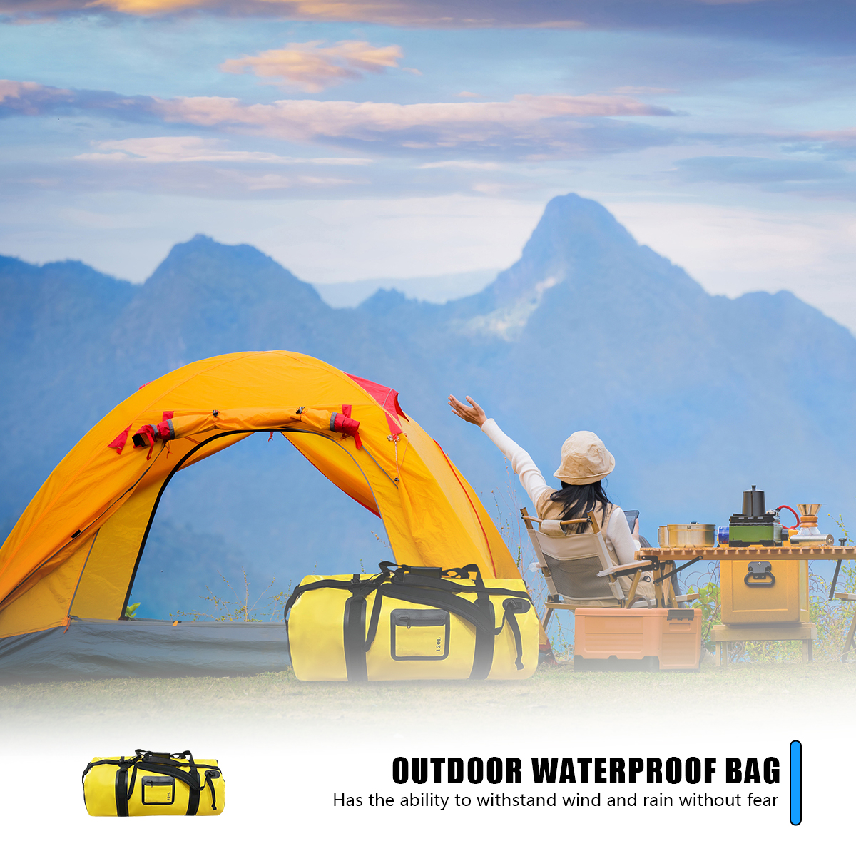 40L/66L/120L 방수 더플 오토바이 테일 수하물 - Fishing Kayak Crate 리뷰 및 가격