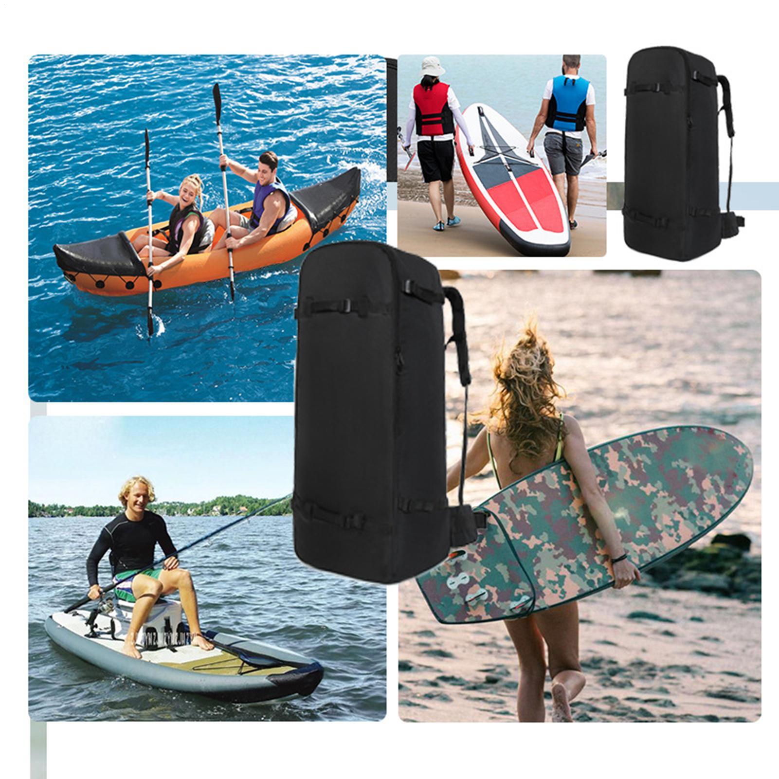 풍선 카약 운반 가방 패들 탑승을위한 조절 가능한 드라 - Fishing Kayak Storage Bag 리뷰 및 가격