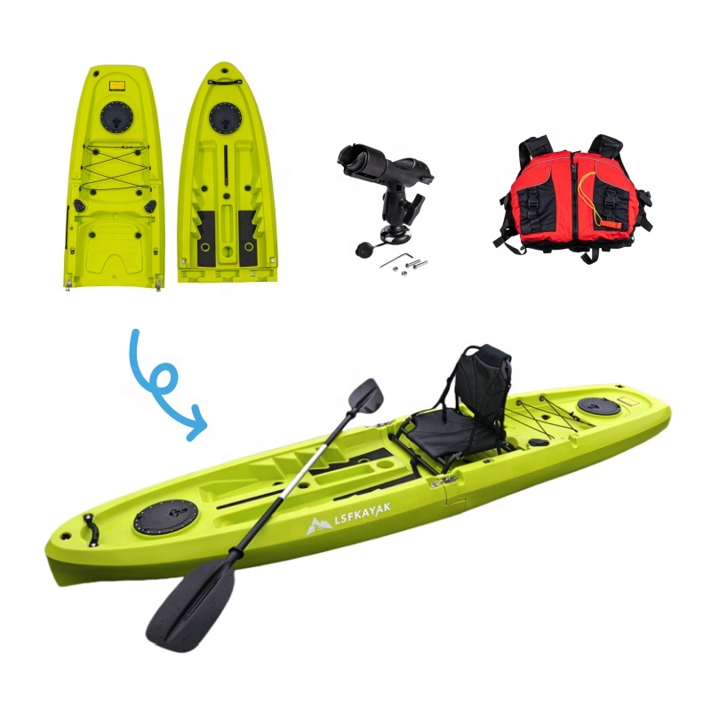 LSF 노벨 3.3미터 11피트 분리형 싯온탑 카약 휴 - Fishing Kayak Sit On Top 리뷰 및 가격