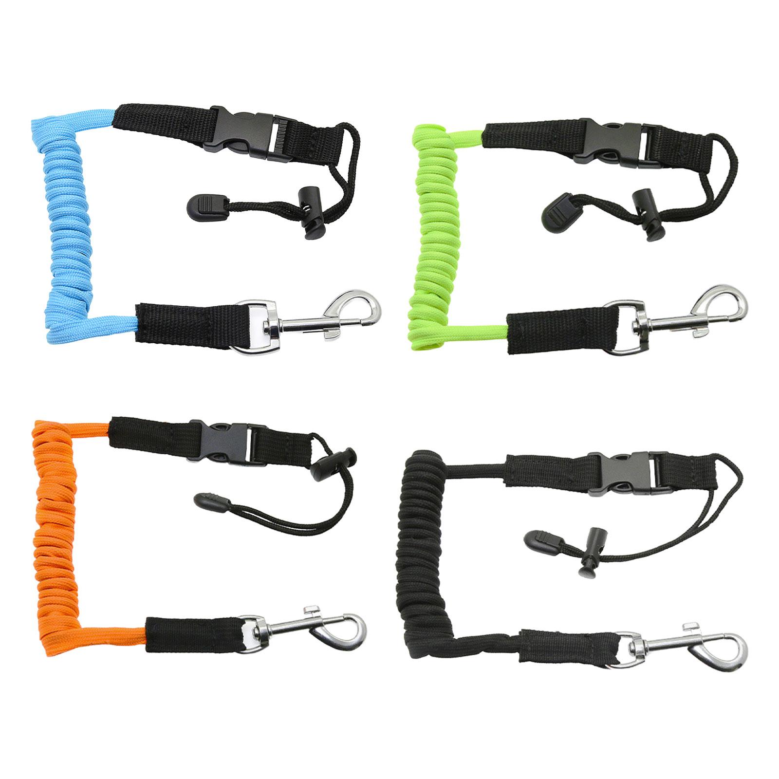 프리미엄 카약 패들 라이쉬 코일 로프 번지 스트랩 홀더 - Fishing Kayak Paddle Leash 리뷰 및 가격