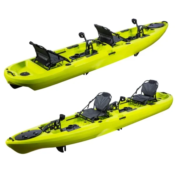 더블 카약 페달 낚시 보트 카누, 플라스틱 카약 판매, - Fishing Kayak Pedal Drive 리뷰 및 가격