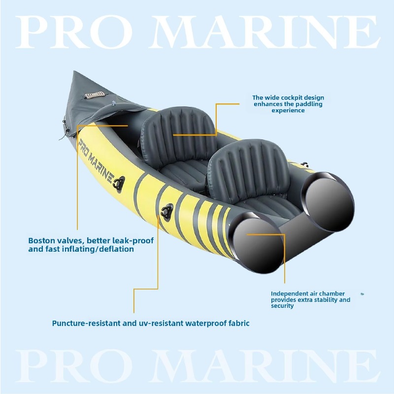 다목적 팽창식 보트 (스피드보트 및 카약용) - 해외  - Fishing Kayak Inflatable 리뷰 및 가격