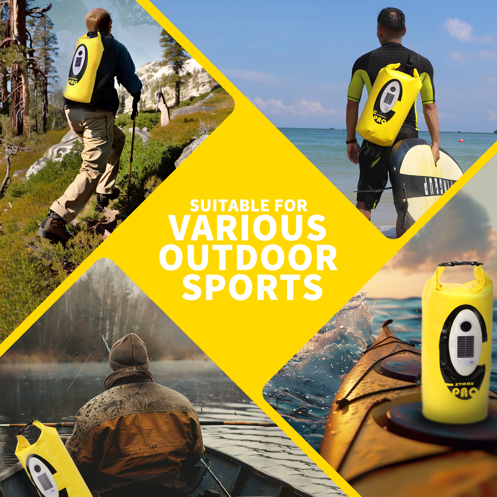 10L 태양광 방수 드라이백 (블루투스 스피커 & RG - Fishing Kayak Storage Bag 리뷰 및 가격