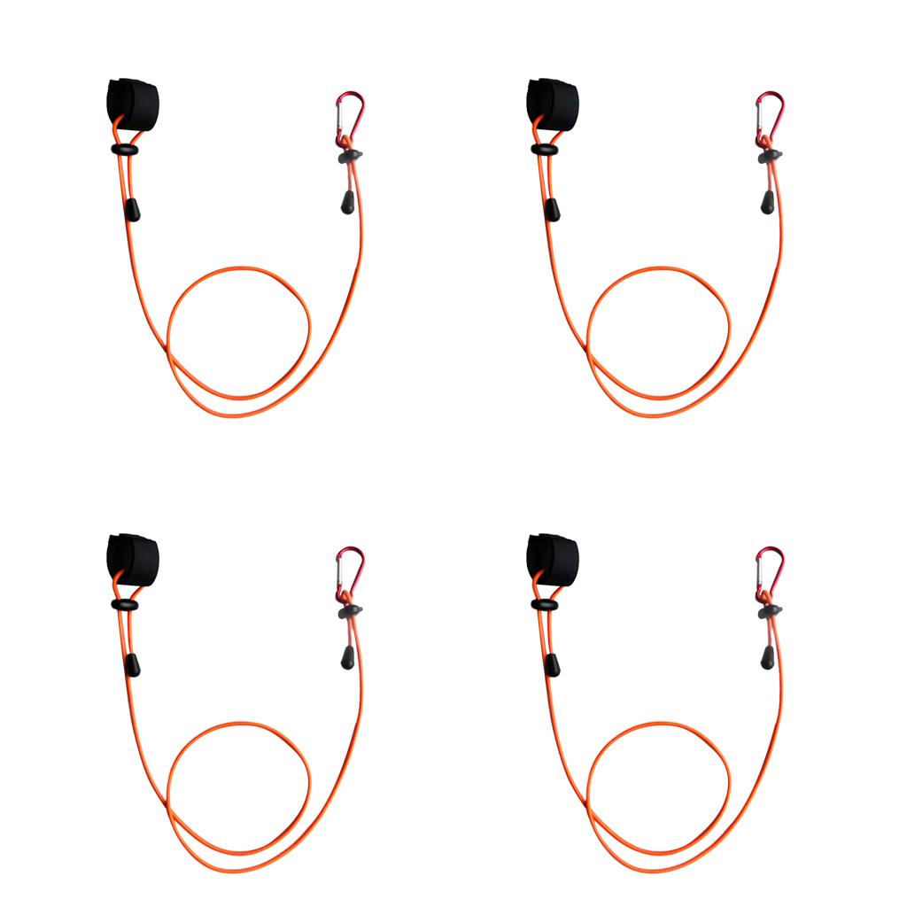 카약 패들 끈 유연한 고무 테더 안전 끈 낚싯대 홀더  - Fishing Kayak Paddle Leash 리뷰 및 가격