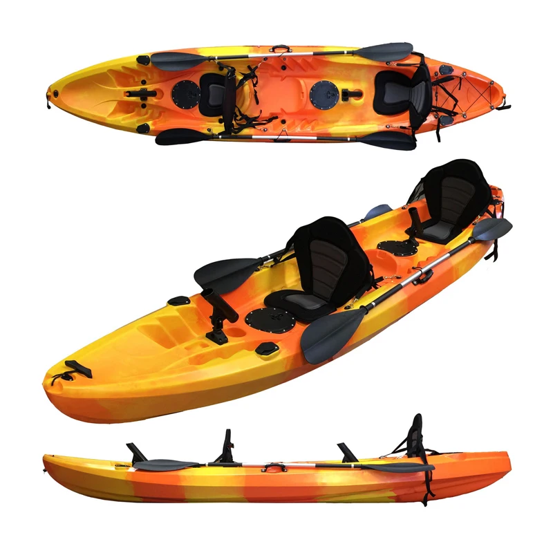 2026년형 로토몰딩 탠덤 카약 가족용 싯온탑 2인승  - Fishing Kayak Sit On Top 리뷰 및 가격