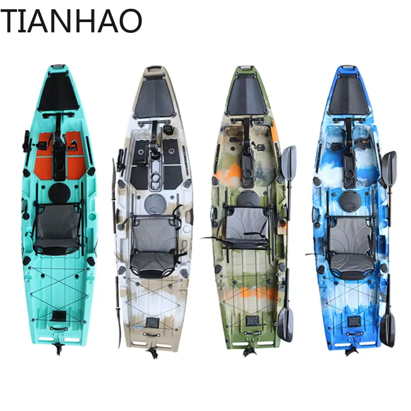 프로펠러 페달 드라이브가 있는 회전식 카약 플라스틱 카 - Fishing Kayak Pedal Drive 리뷰 및 가격
