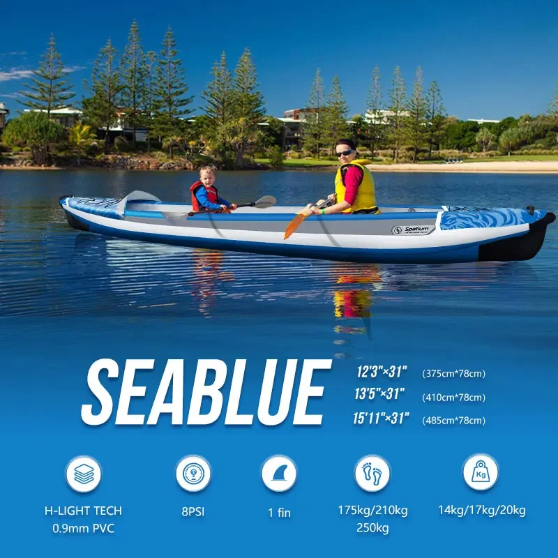 2025년 인기 신상품 트렌디한 인플레이터블 카약 드롭 - Fishing Kayak Sit In 리뷰 및 가격