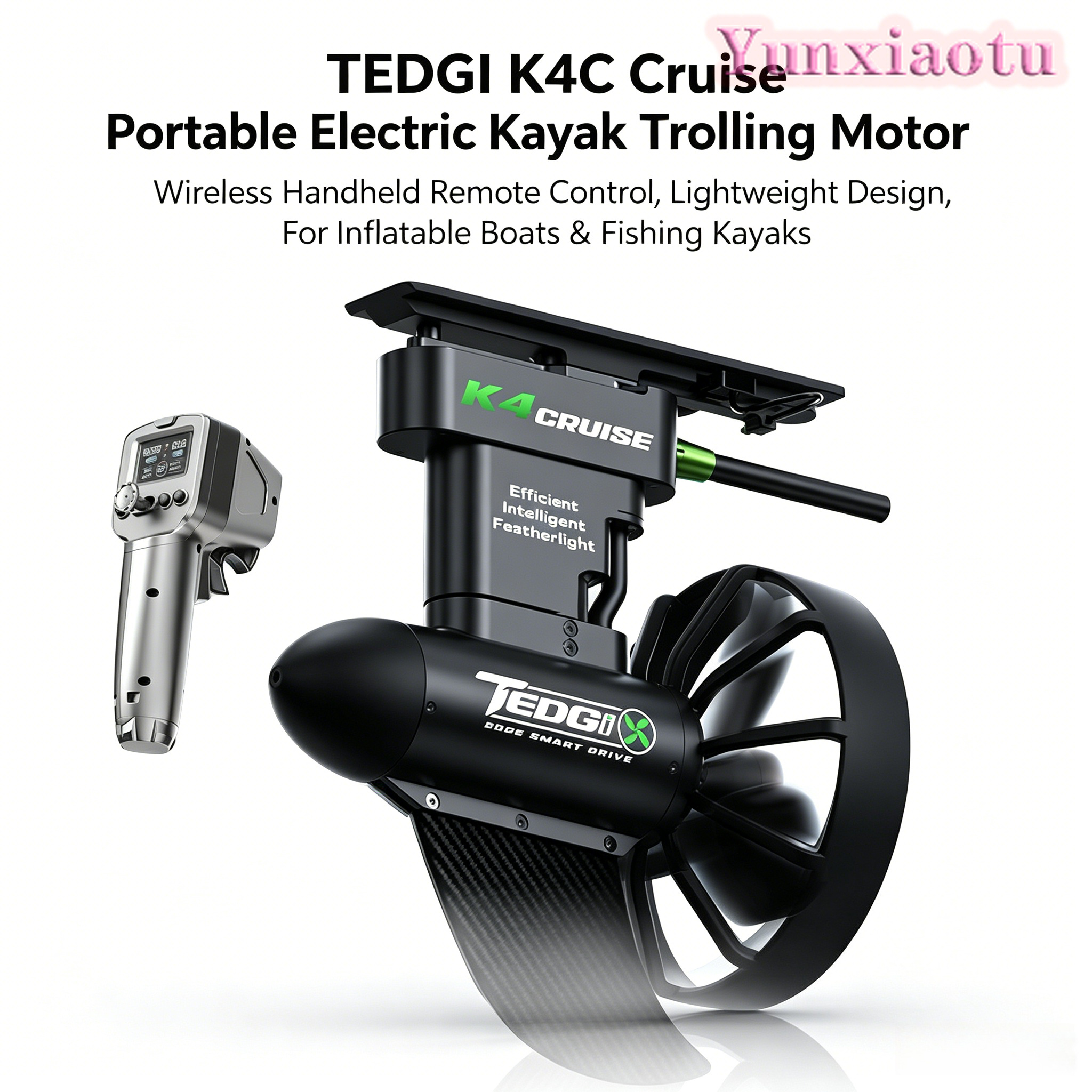 무선 원격 브러시리스 카약 트롤링 모터 12V 24V  - Fishing Kayak Trolling Motor 리뷰 및 가격